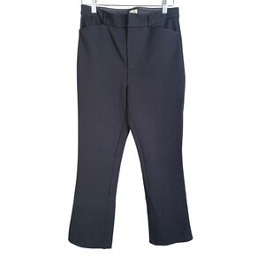 Anthropologie the Essentials Collection Black‎ Straight Leg Pants 10